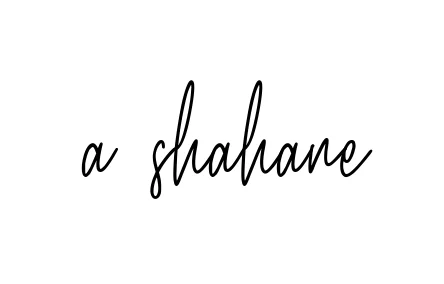 Handwritten Signature for A-shahane - Style 154 Online
