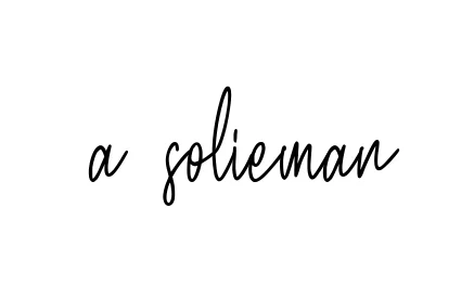 Handwritten Signature for A-solieman - Style 154 Online