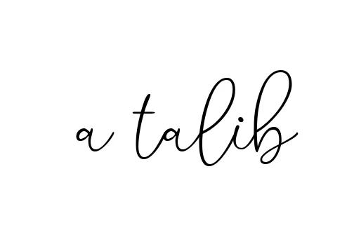 Handwritten Signature for A-talib - Style 147 Online