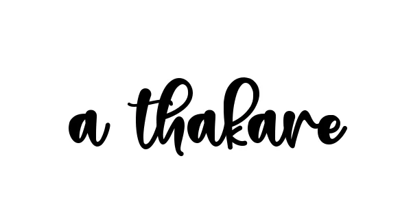 Handwritten Signature for A-thakare - Style 136 Online