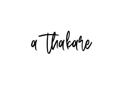 Handwritten Signature for A-thakare - Style 143 Online