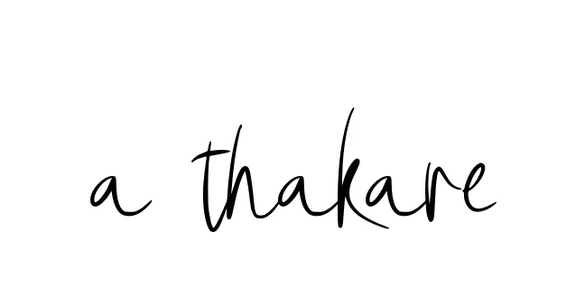 Handwritten Signature for A-thakare - Style 146 Online