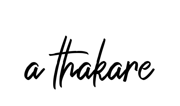 Handwritten Signature for A-thakare - Style 149 Online