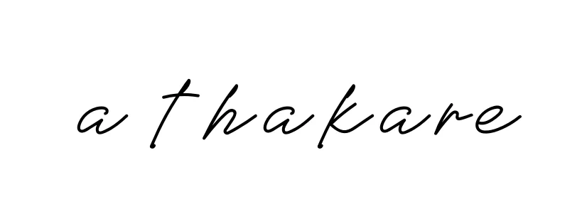 Handwritten Signature for A-thakare - Style 152 Online