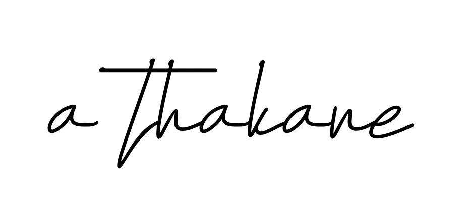 Handwritten Signature for A-thakare - Style 155 Online