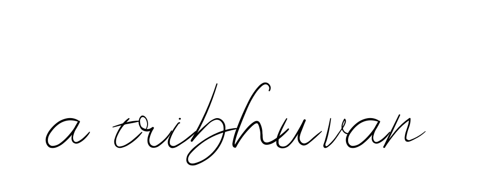 A-tribhuvan signature