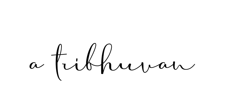 A-tribhuvan signature
