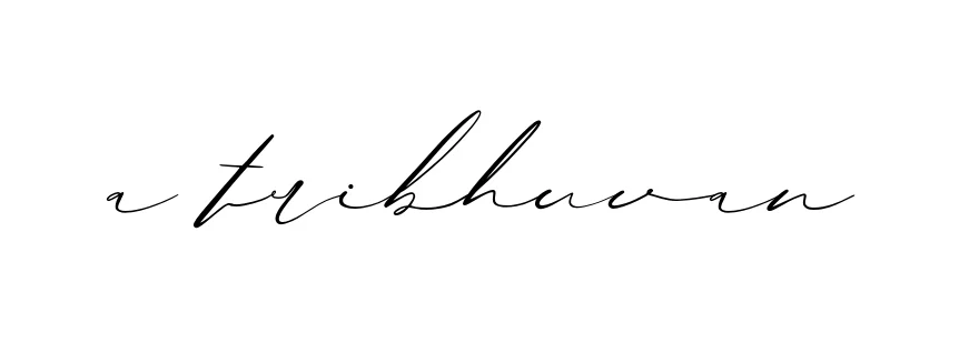 A-tribhuvan signature