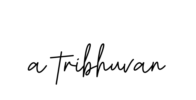 A-tribhuvan signature