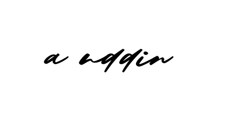 Handwritten Signature for A-uddin - Style 140 Online