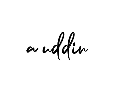 Handwritten Signature for A-uddin - Style 141 Online