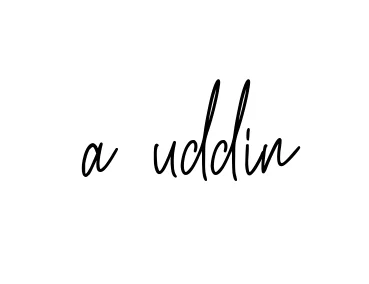 Handwritten Signature for A-uddin - Style 154 Online