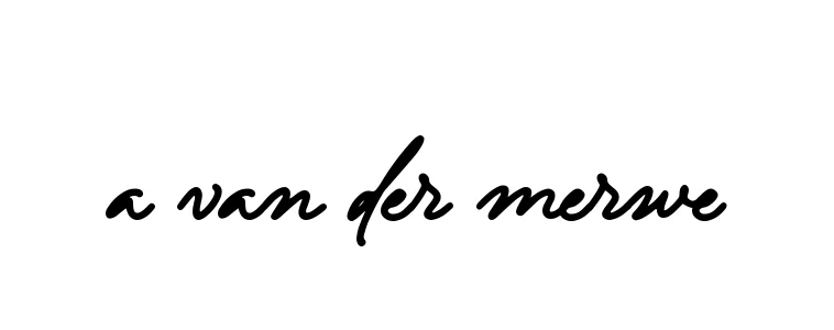 Handwritten Signature for A-van-der-merwe - Style 137 Online