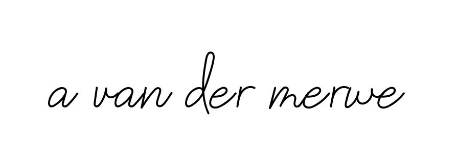 Handwritten Signature for A-van-der-merwe - Style 145 Online