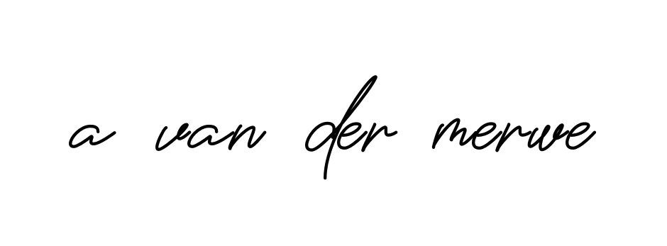 Handwritten Signature for A-van-der-merwe - Style 150 Online