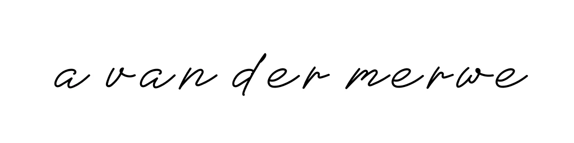 Handwritten Signature for A-van-der-merwe - Style 152 Online