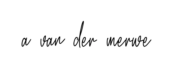 Handwritten Signature for A-van-der-merwe - Style 154 Online