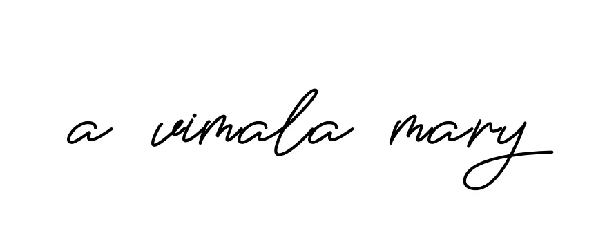 Handwritten Signature for A-vimala-mary - Style 150 Online