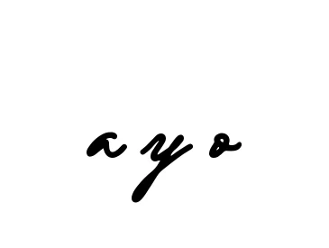 Handwritten Signature for A-y-o - Style 137 Online