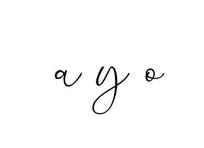 Handwritten Signature for A-y-o - Style 147 Online