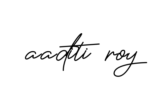 Aaditi-roy signature