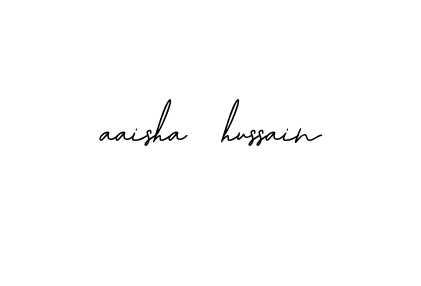 Aaisha-hussain signature