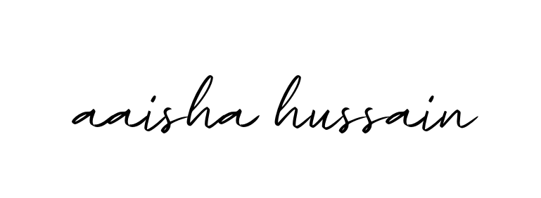 Aaisha-hussain signature