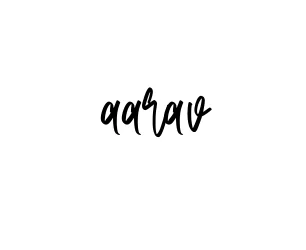 Handwritten Signature for Aarav - Style 143 Online