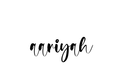 Aariyah signature
