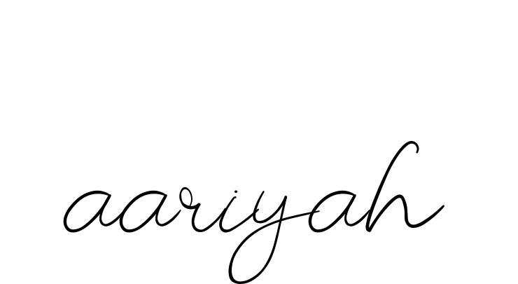 Aariyah signature