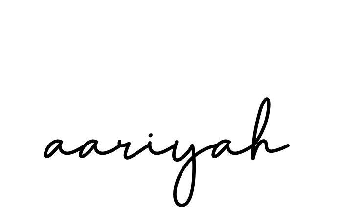 Aariyah signature