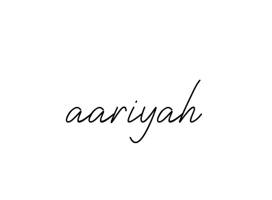 Aariyah signature