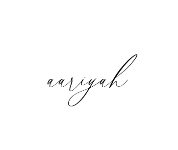 Aariyah signature