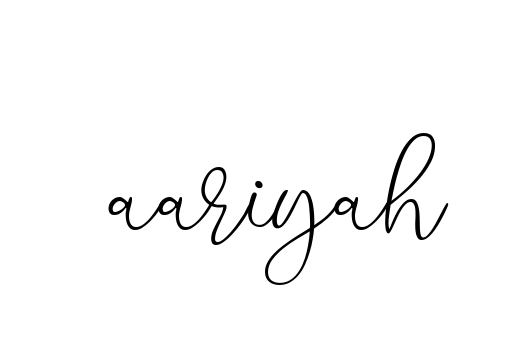 Aariyah signature