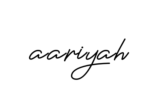 Aariyah signature