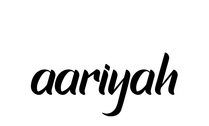 Aariyah signature