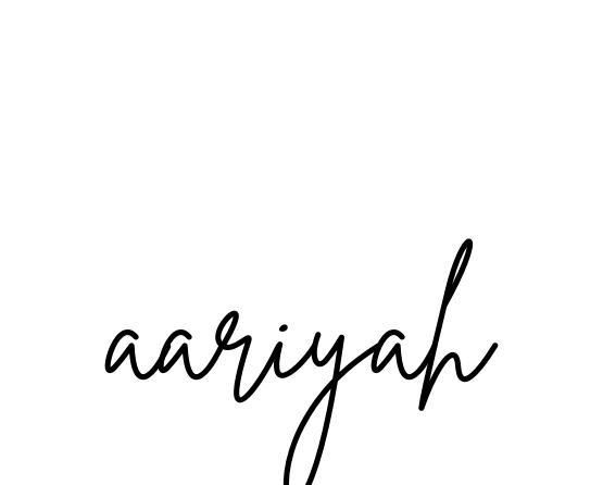 Aariyah signature