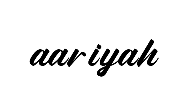 Aariyah signature