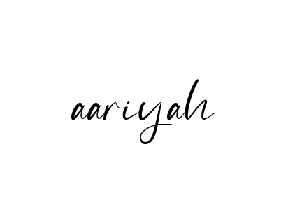 Aariyah signature