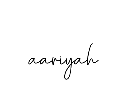 Aariyah signature