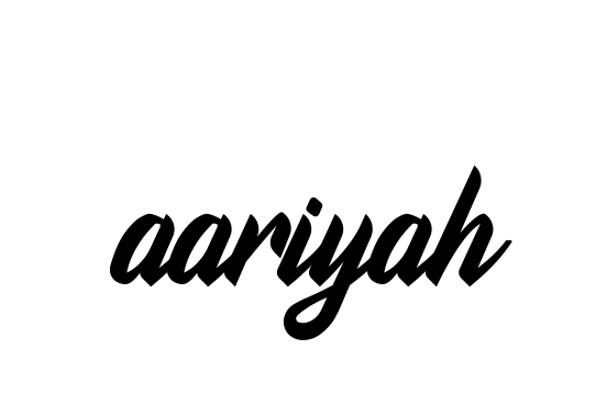 Aariyah signature