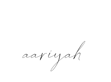 Aariyah signature