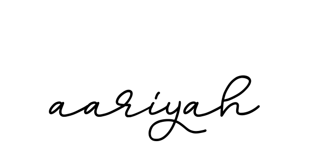 Aariyah signature