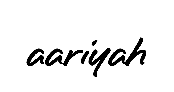 Aariyah signature