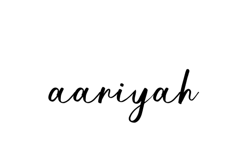 Aariyah signature
