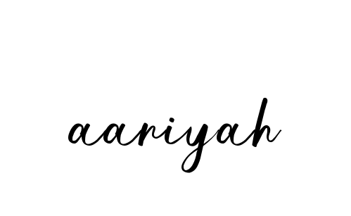 Aariyah signature