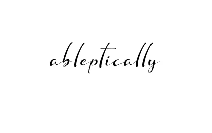 Handwritten Signature for Ableptically - Style 132 Online