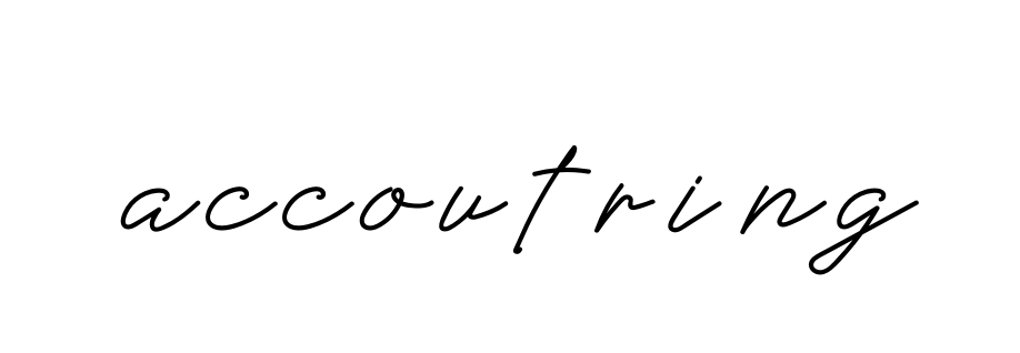 Handwritten Signature for Accoutring - Style 152 Online