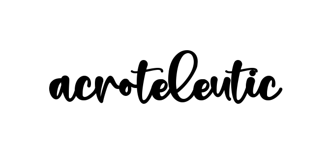 Handwritten Signature for Acroteleutic - Style 136 Online
