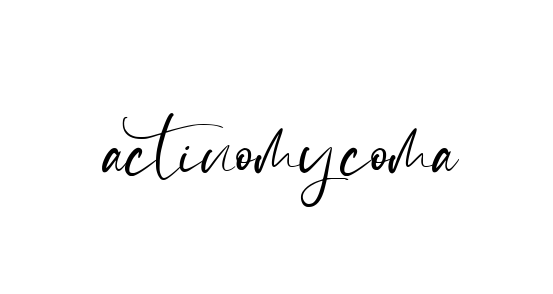 Actinomycoma signature